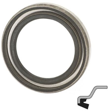 Skf Lip Seal, 3/16 in. Shaft Dia, 1/2 in. Housing Bore, 1/8 in. Nominal Width 1850 / 0.188X0.5X0.125 HM1 R